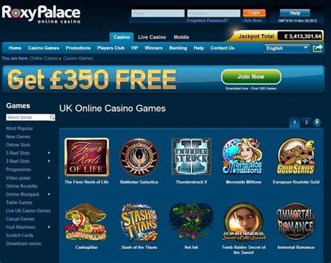 Roxy Palace Casino Review .